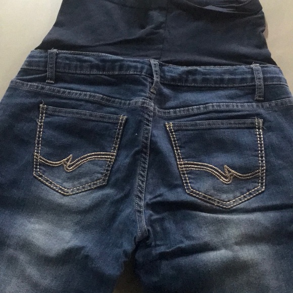 Full panel maternity capris - Picture 4 of 4